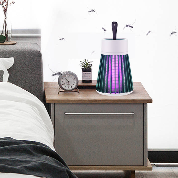 Mosquito Killer Lamp – Electric Shock, USB Rechargeable, Indoor & Outdoor Use