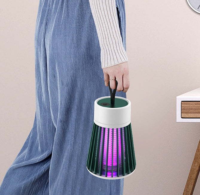 Mosquito Killer Lamp – Electric Shock, USB Rechargeable, Indoor & Outdoor Use