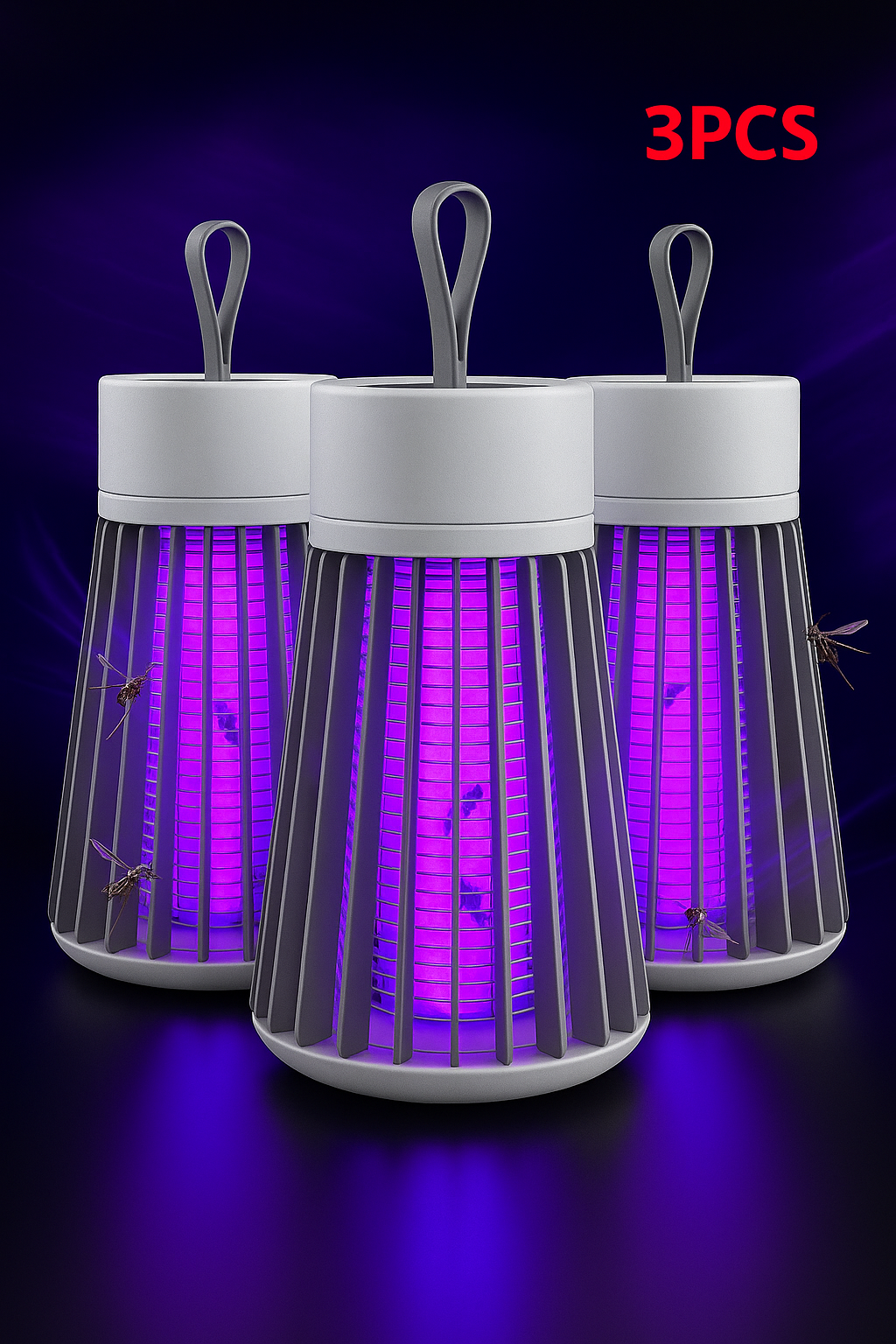 Mosquito Killer Lamp – Electric Shock, USB Rechargeable, Indoor & Outdoor Use